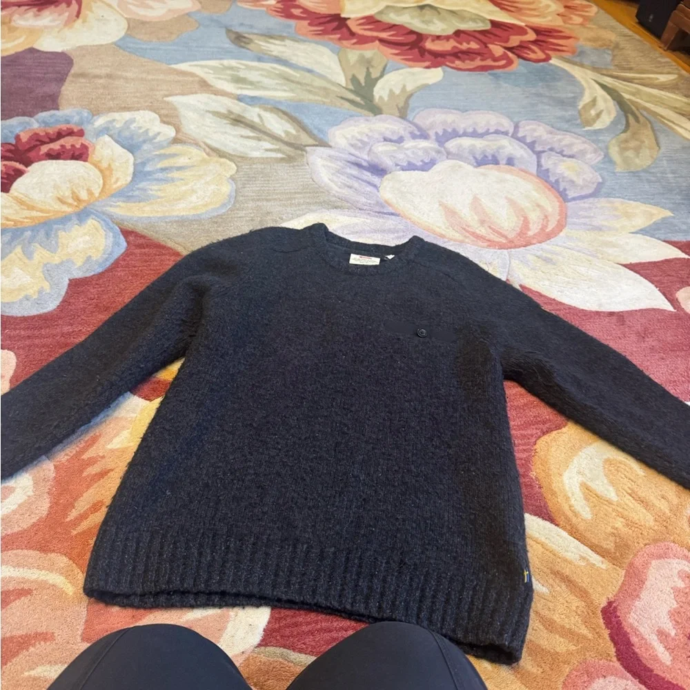 Fjallraven Dark Gray Crewneck Sweater - Picture 10 of 10